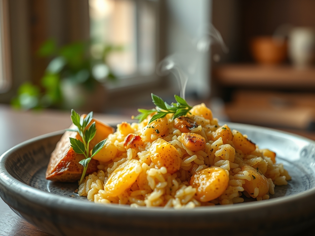 Arroz con costra