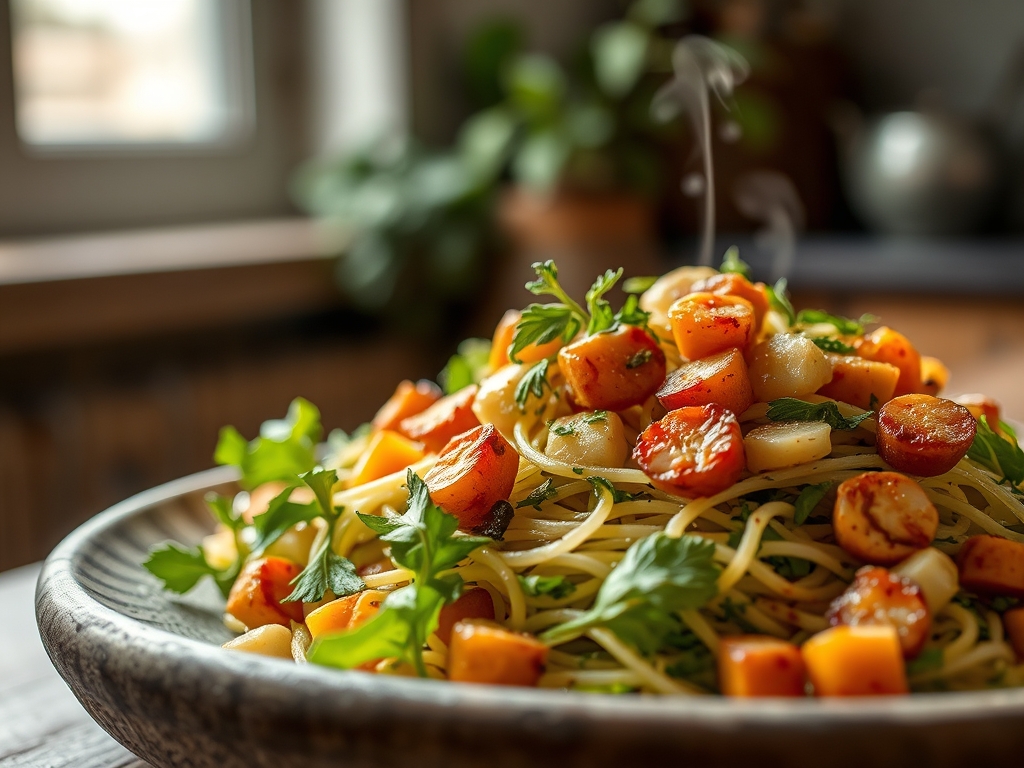 Ensalada de canónigos y nueces