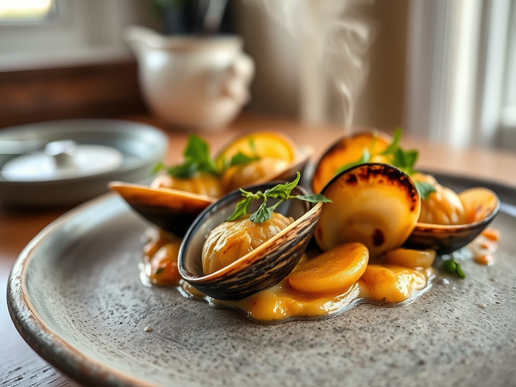 Espaguetis a la vongole