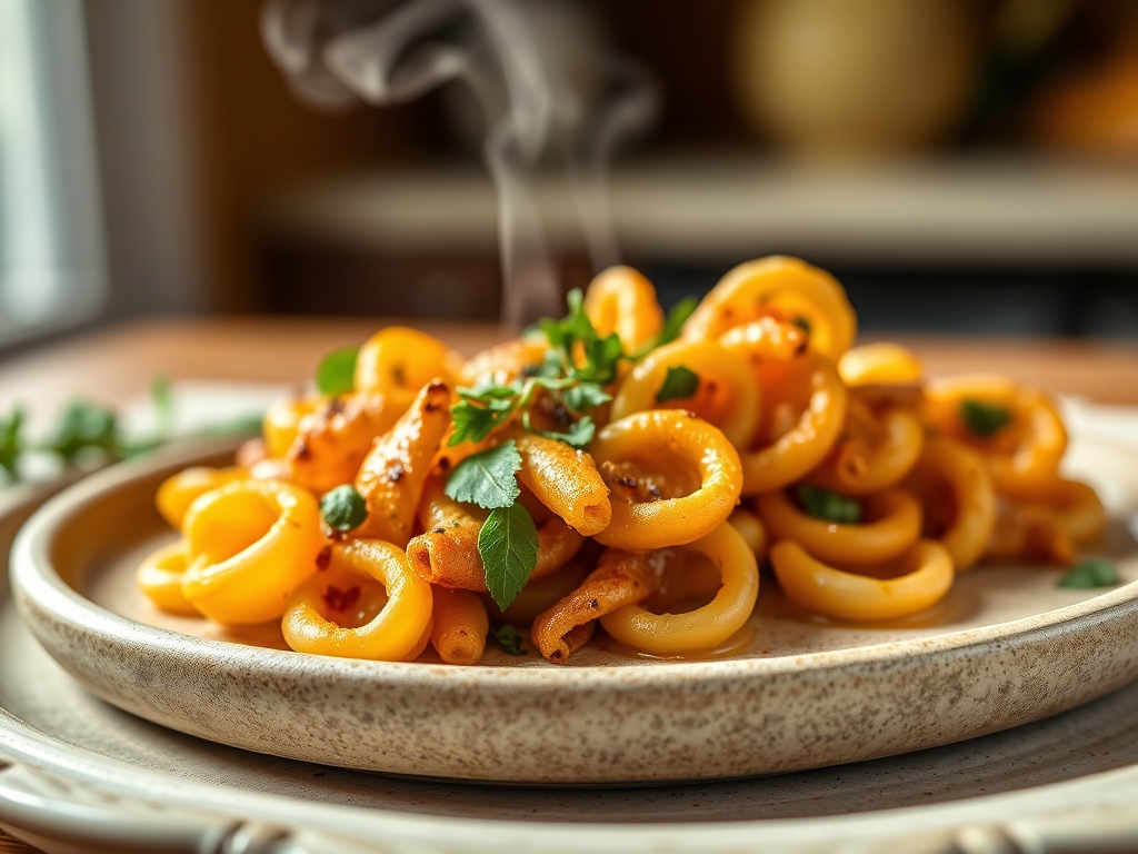 Macarrones al horno gourmet
