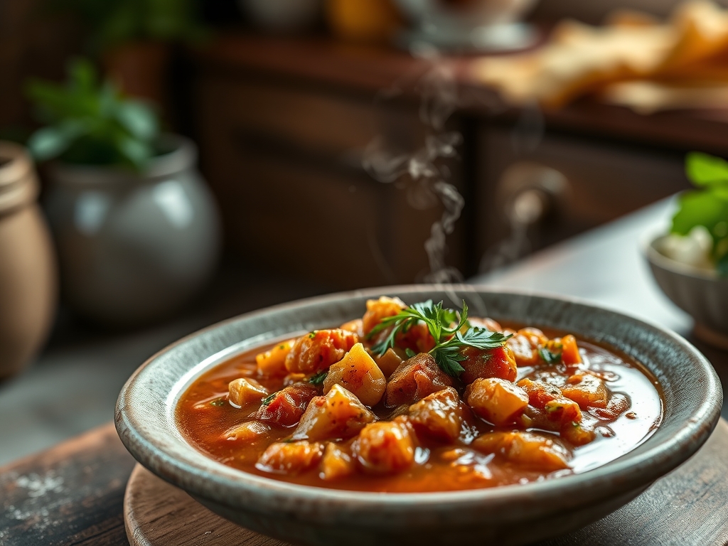 Sopa de picadillo